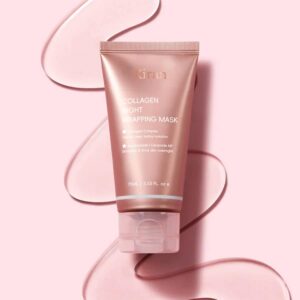 private label collagen night wrapping face mask